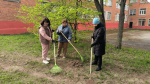 Каширские школьники и педагоги приняли активное участие в субботнике