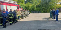 Работники ГКУ МО «Мособлпожспас» приняли участие в тушении условного пожара в здании Каширской больницы - Администрация г.о. Кашира